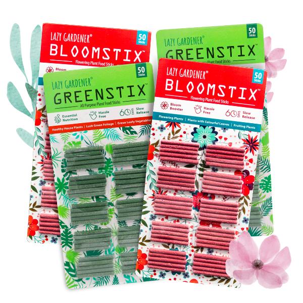 Fertilizer Food Sticks Combo Pack - Greenstix + Bloomstix
