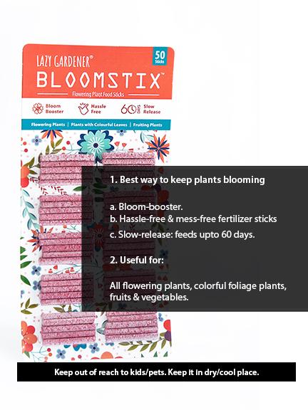 Bloomstix Plant food sticks LazyGardener 