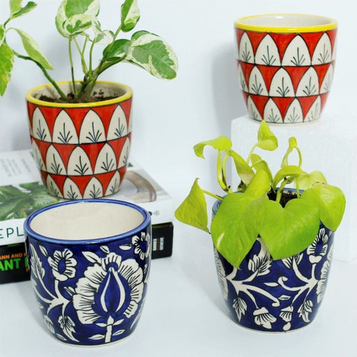 Ceramic Planters (4 inch) LazyGardener