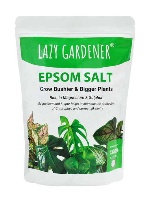 Epsom Salt (Magnesium Sulphate) Fertilizer for Plants Epsom salt LazyGardener