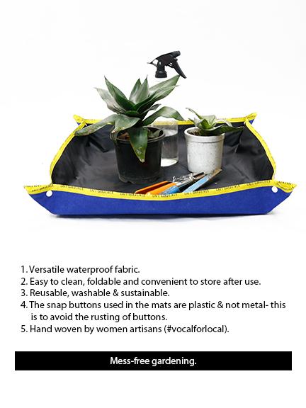 Gardening Mat (Royal Blue) LazyGardener