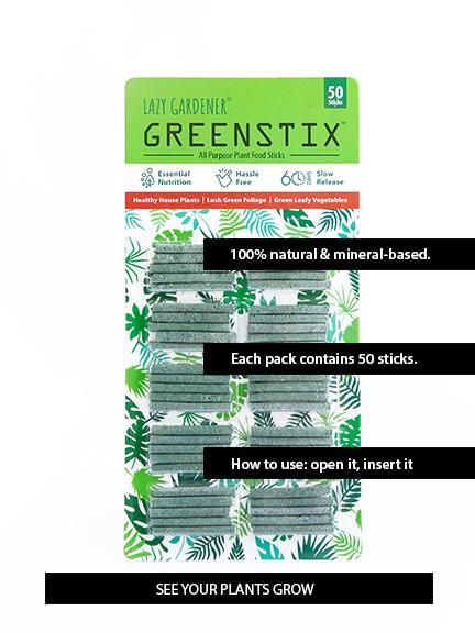 GreenStix Plant food sticks LazyGardener 