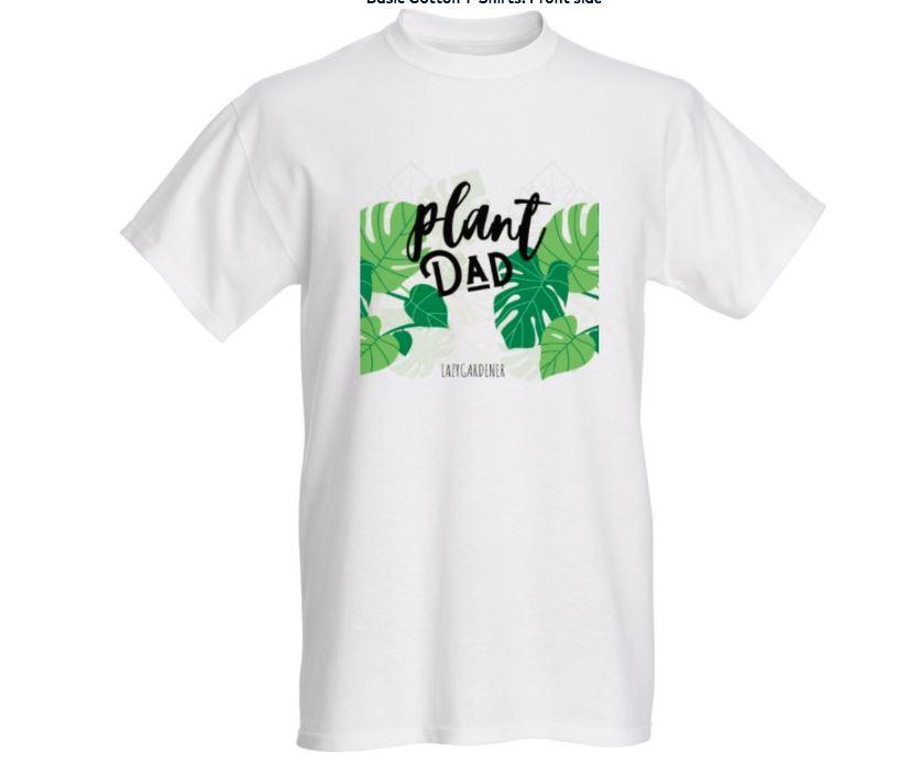 Plant Dad T-shirt T-Shirt LazyGardener