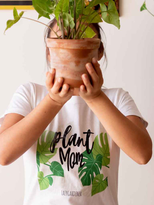 Plant Mom Tee T-Shirt LazyGardener 