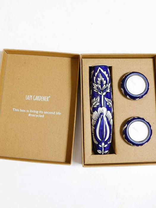 The Good Gift Box Solo LazyGardener Indigo Mughal