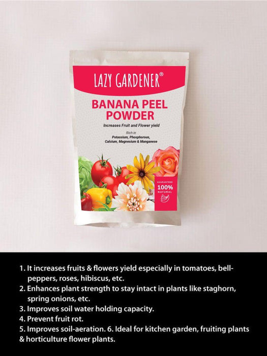 Organic Banana peel fertiliser for plants