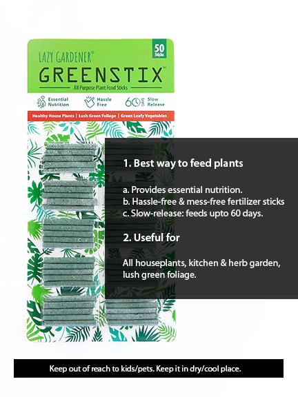 GreenStix Plant food sticks LazyGardener 