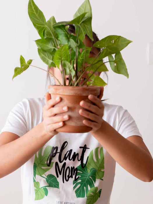 Plant Mom Tee T-Shirt LazyGardener 