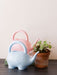 Blue and Pink Elephant Shaped Watering Can