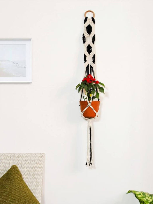 Yin Yang Macramé Hanger LazyGardener 
